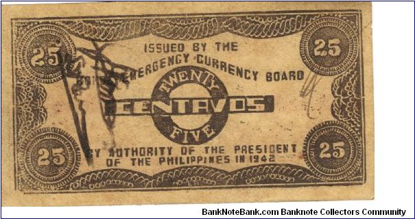 Banknote from Philippines year 1942