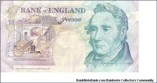 Banknote from United Kingdom year 1990