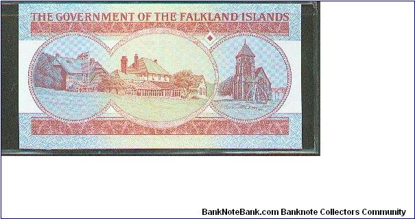 Banknote from Falkland Islands year 1983