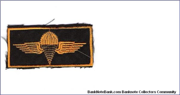 Iraq Airborne PAtch Banknote