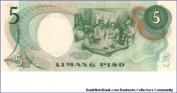 Banknote from Philippines year 1967
