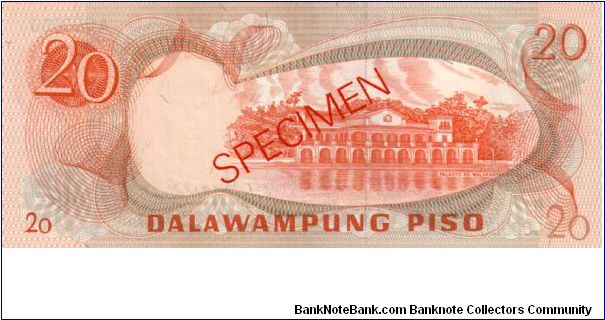 Banknote from Philippines year 1972