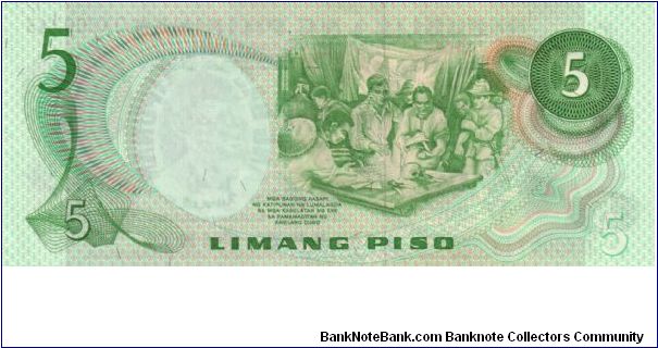 Banknote from Philippines year 1974