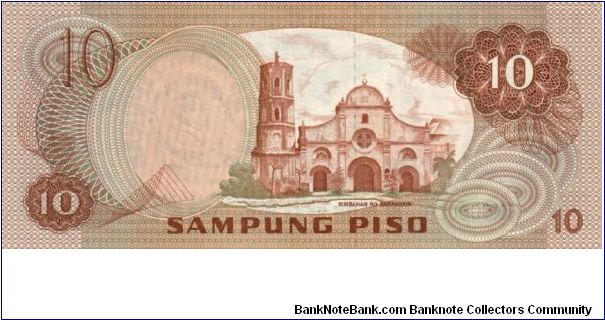 Banknote from Philippines year 1977