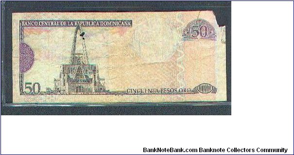 Banknote from Dominican Republic year 2003