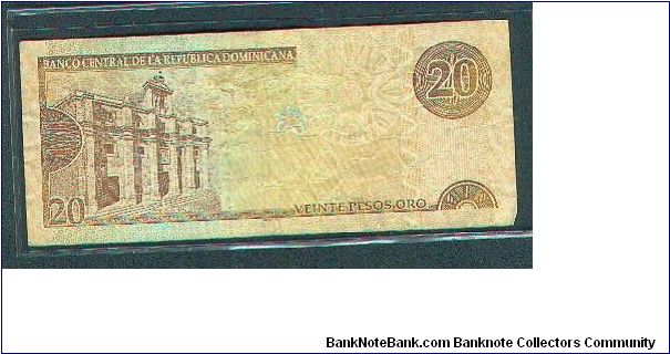 Banknote from Dominican Republic year 2003