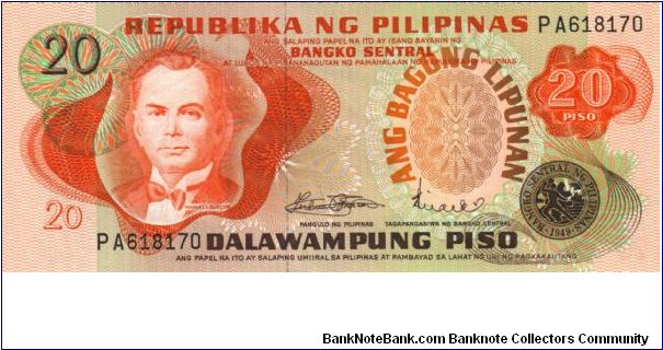 2nd A.B.L. SERIES 35 (p162a) Marcos-Licaros PA618170 Banknote