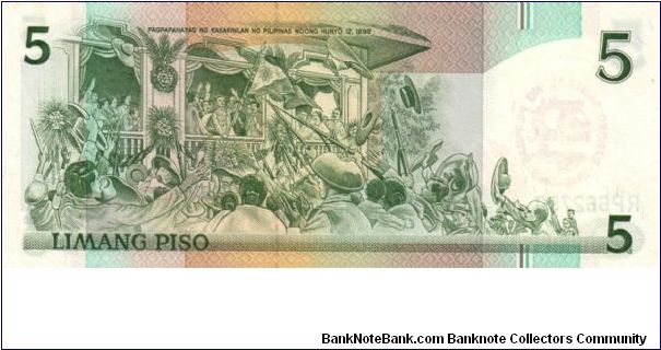 Banknote from Philippines year 1985