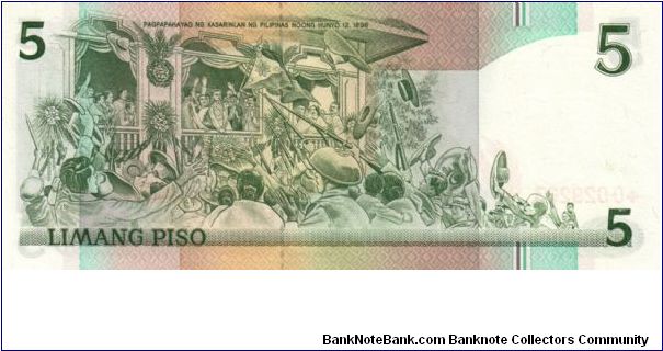 Banknote from Philippines year 1985