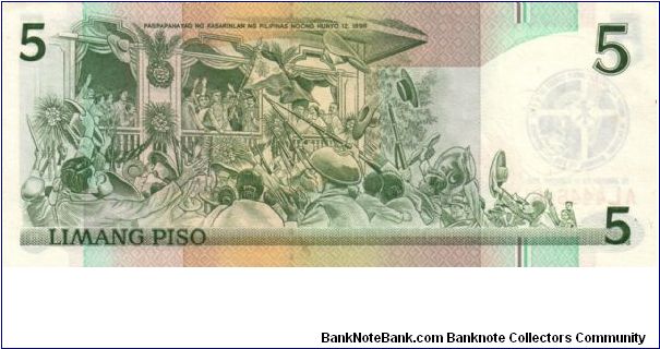 Banknote from Philippines year 1985