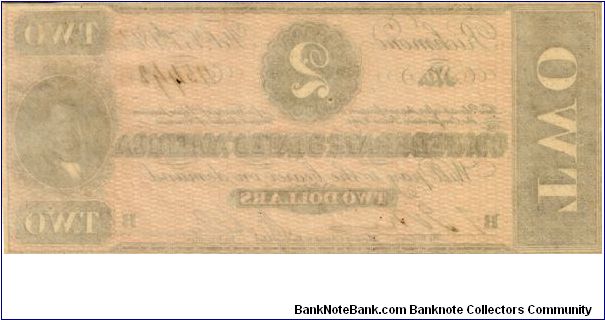 Banknote from USA year 1864