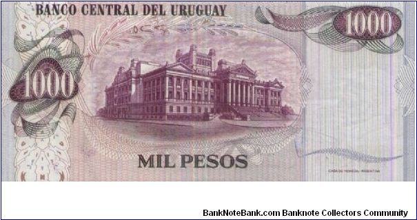 Banknote from Uruguay year 1985