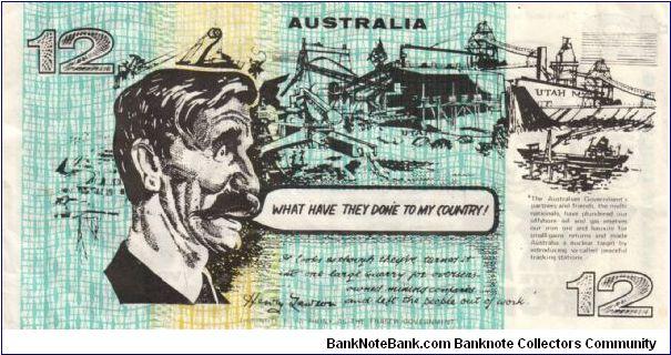 Banknote from Australia year 1980