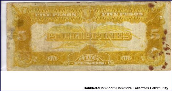 Banknote from Philippines year 1936