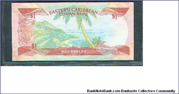 Banknote from Saint Kitts year 1983