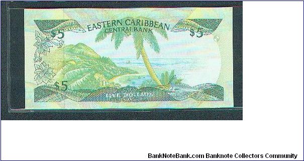 Banknote from Saint Kitts year 1983