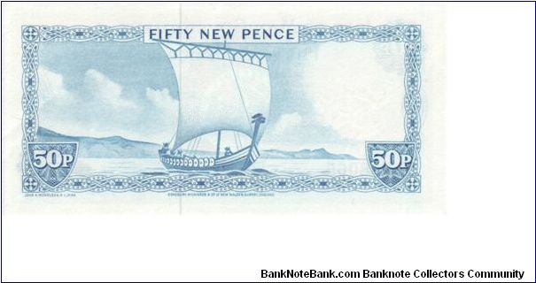 Banknote from Isle of Man year 1979
