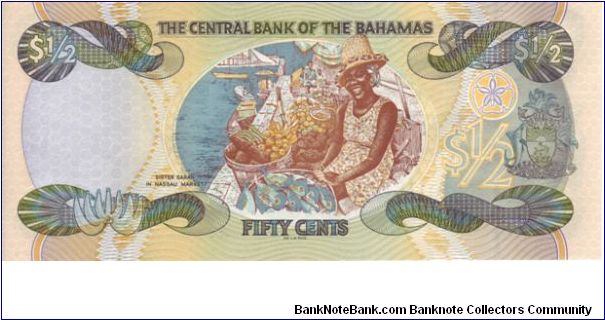 Banknote from Bahamas year 2000
