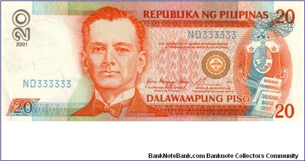 DATED SERIES 53l 2001 Arroyo-Buenaventura ??000001-??1000000 ND333333 (Solid #) Banknote