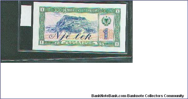Banknote from Albania year 1976