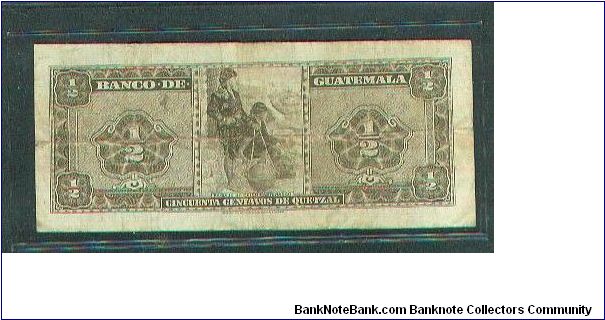 Banknote from Guatemala year 1968