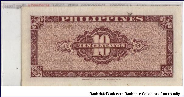 Banknote from Philippines year 1949