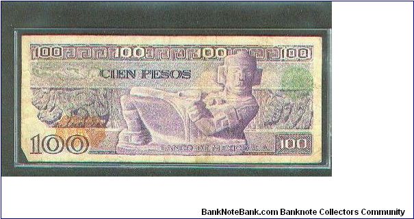 Banknote from Mexico year 1978