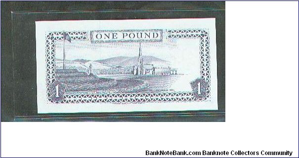 Banknote from Isle of Man year 1983