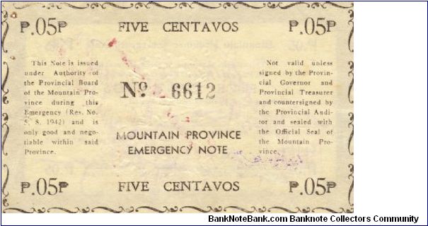 Banknote from Philippines year 1942