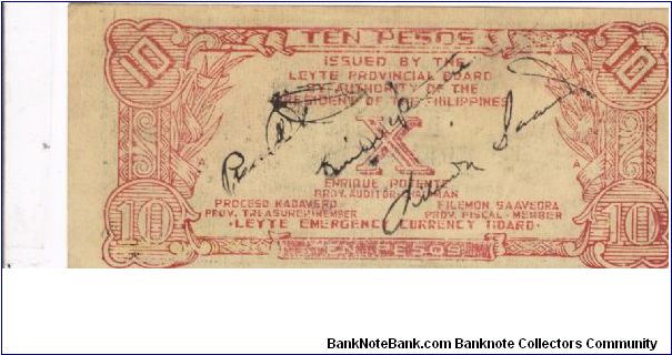 Banknote from Philippines year 1943