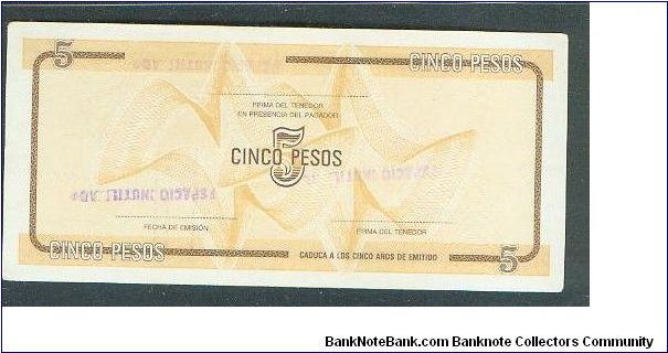 Banknote from Cuba year 1985