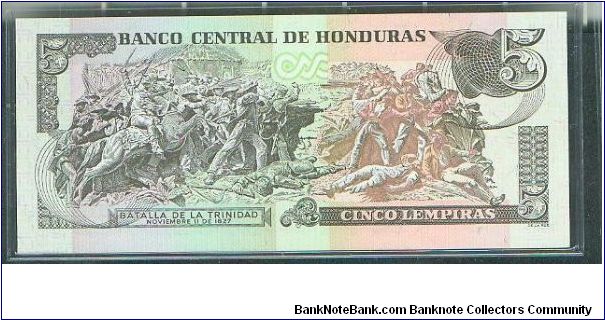Banknote from Honduras year 1998