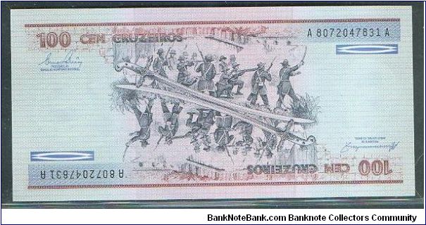 Banknote from Brazil year 1980