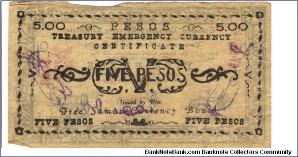 Banknote from Philippines year 1943