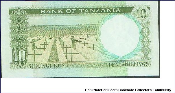 Banknote from Tanzania year 1966