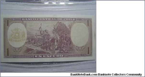 Banknote from Chile year 1970