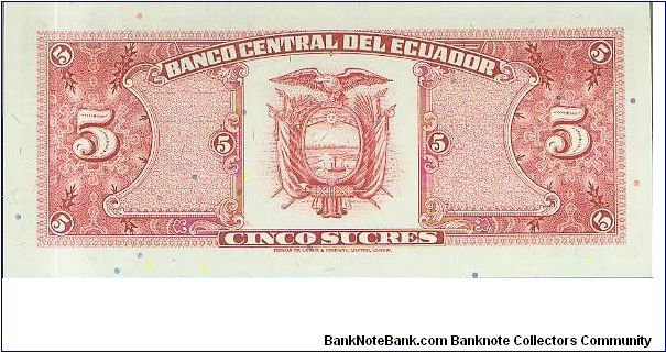 Banknote from Ecuador year 1988