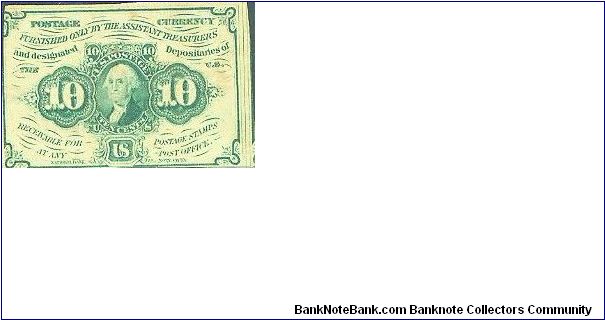 US Postage currency Banknote