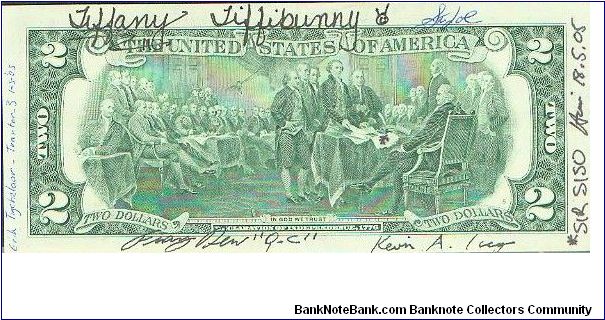 Banknote from USA year 2003