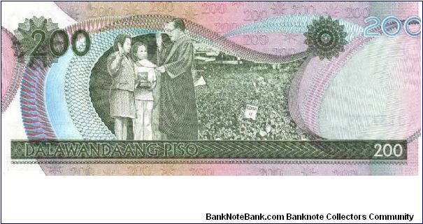 Banknote from Philippines year 2004