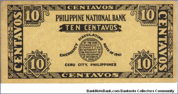 Banknote from Philippines year 1941