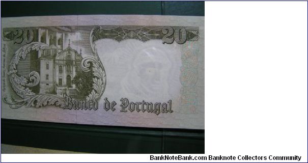 Banknote from Portugal year 1954