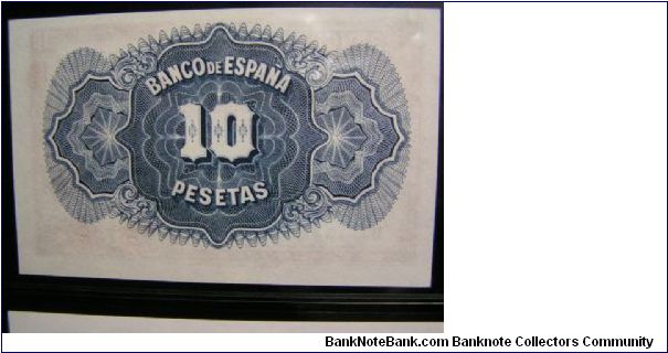 Banknote from Spain year 1935