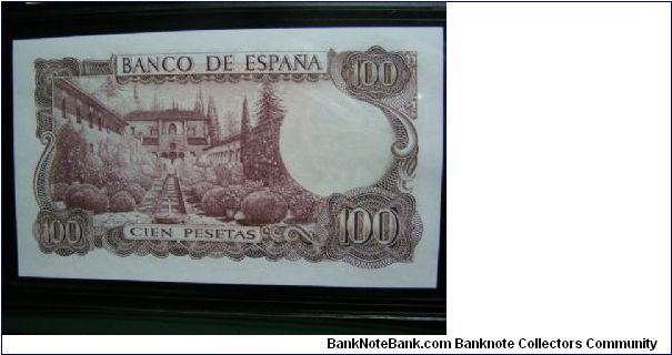 Banknote from Spain year 1970