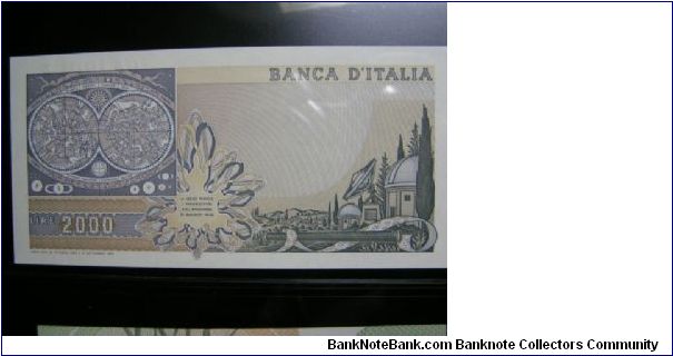 Banknote from Italy year 1973