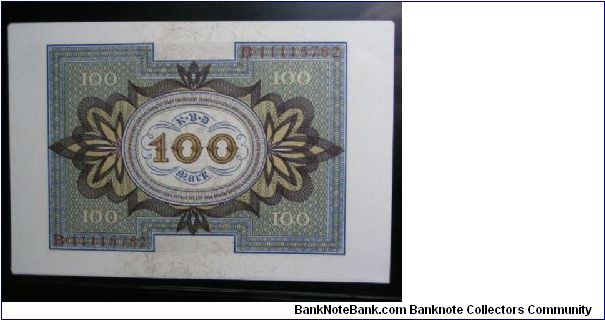 Banknote from Germany year 1920