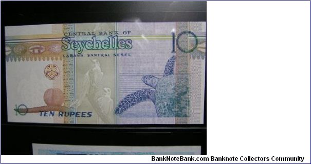 Banknote from Seychelles year 2000