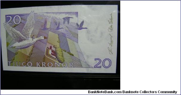 Banknote from Sweden year 1980