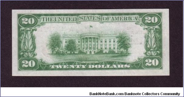 Banknote from USA year 1929