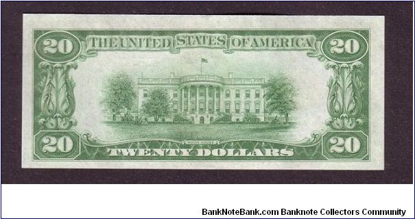 Banknote from USA year 1928